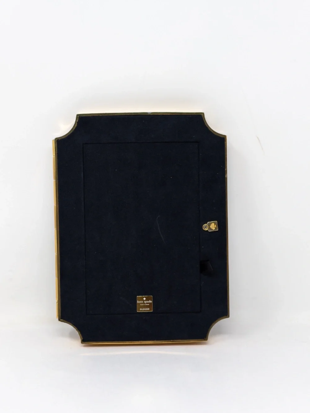 Kate Spade x Lenox Metallic Gold Double Folding Picture Frame